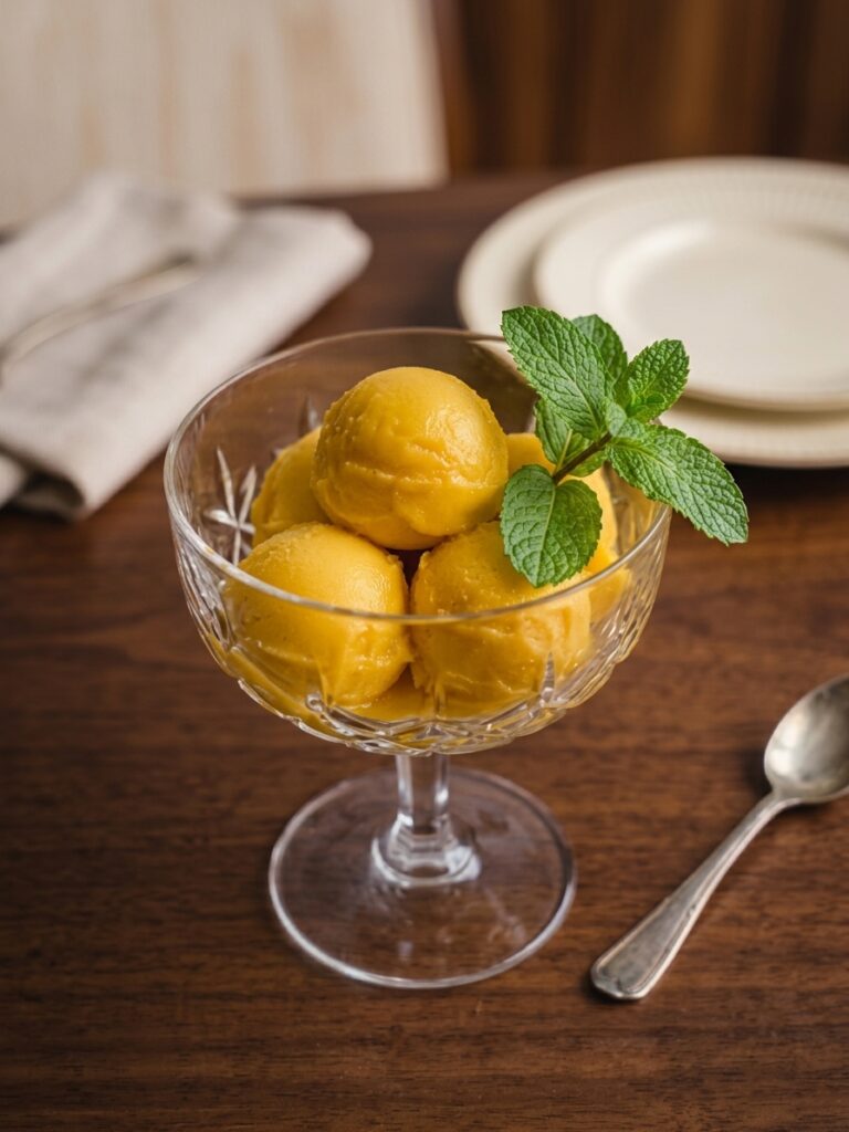 sorbete de mango